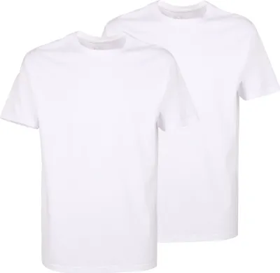 Produktbild von CECEBA Herren T-Shirt, kurzarm, Baumwolle, Single Jersey, weiß uni, 2er Pack Größe: 80