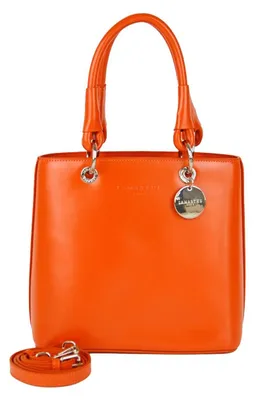 Obrázok produktu pre Kožená kabelka Lamarthe Caprice v oranžovej farbe