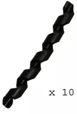 Produktbild von Außenhüllen "Protector" schwarz Rahmenschutz Set: 10 Stk Länge: 55 mm