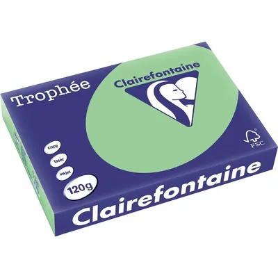 Image de Clairalfa papier universel Troph'e, A4, 120 g/qm, vert naturel