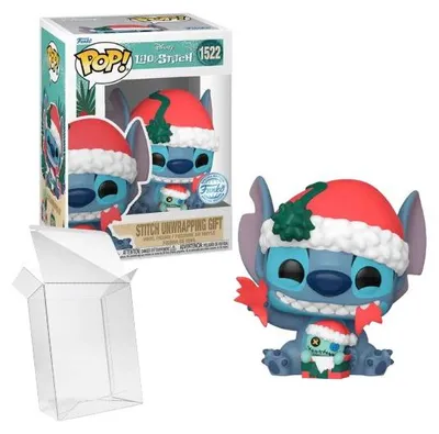 Produktbild von Funko Pop! Disney: Lilo & Stitch - Stitch Unwrapping Gift #1522 Special Edition