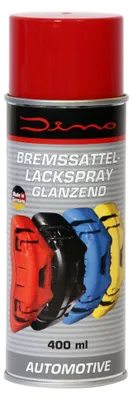Produktbild von Dino Bremssattellack Lack rot 1K glänzend Lackspray Bremstrommel 400ml Bremse