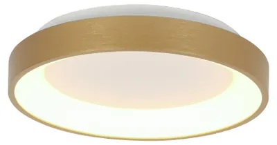 Image de Plafonnier - or - Ringlede - plastique métal - Ø 28cm - LED - 3690GO - Steinhauer
