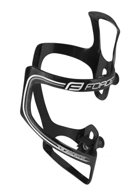 Produktbild von Flaschenhalter FORCE carbon links, schwarz-weiß
