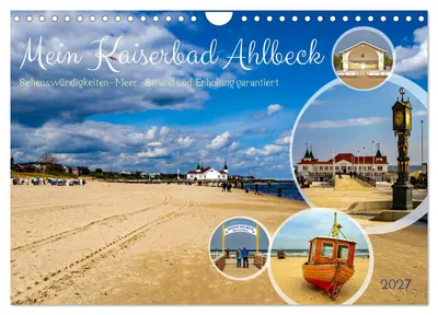 Produktbild von Mein Kaiserbad Ahlbeck (Wandkalender 2027 DIN A4 quer), CALVENDO Monatskalender