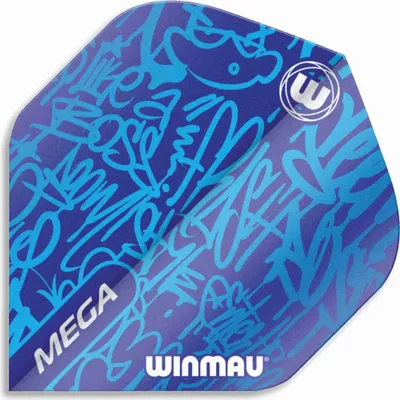 Image de Winmau Mega Flights Standard Blue - 6900.240