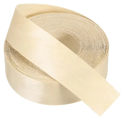 Birkenkantenband 51 mm x 15 m, vorbeschichtet, flexibel, für Möbelreparatur