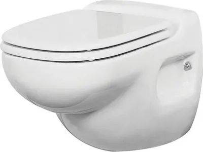 Produktbild von VETUS HATO wandhängende elektrische Toilette 12V | HATO12C