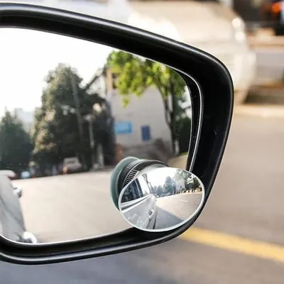 Produktbild von Totwinkelspiegel für Auto, LKW und Motorrad | um 360 Grad verstellbar | Rückspiegel
