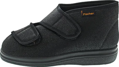 Produktbild von Fischer Markenschuhe Klett-Hausstiefel 13995222 (42/schwarz)