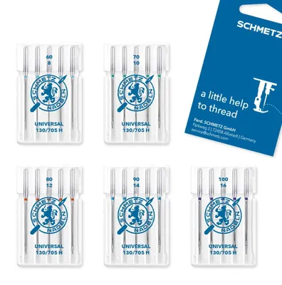 Produktbild von SCHMETZ | Universal Pure Set | Sortierung | 25 Nähmaschinennadeln