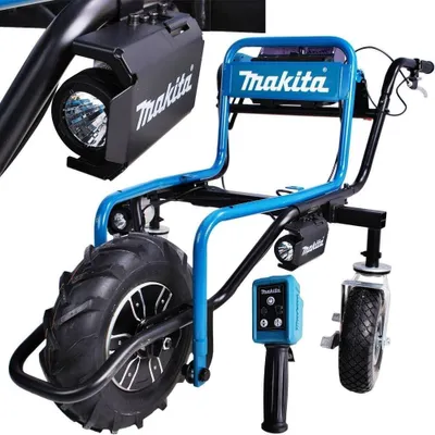 Obrázek produktu pro Akumulátorový přepravní vozík Makita 18 V, samojízdný