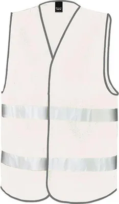 Immagine prodotto di Result Core R200X | Gilet di sicurezza per automobilisti / ISOEN20471:2013, Classe 2 - Colore: Bianco - Taglia: L/XL