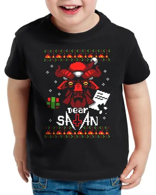 Produktbild von style3 Ugly Satan T-Shirt für Kinder
