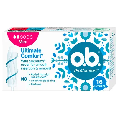 Immagine prodotto di Tamponi O.B. ProComfort Mini 16 pezzi