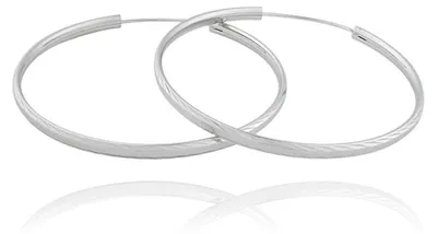 Immagine prodotto di Orecchini in argento a forma di cerchio SVLE0217XD500 - Diametro: 2,5 cm