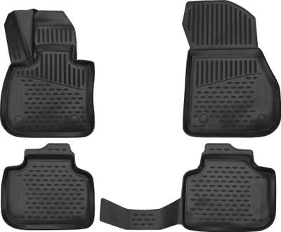 Produktbild von AD Tuning Gummi Fußmatten Set für BMW X1 Typ F48, Bj. 2015-