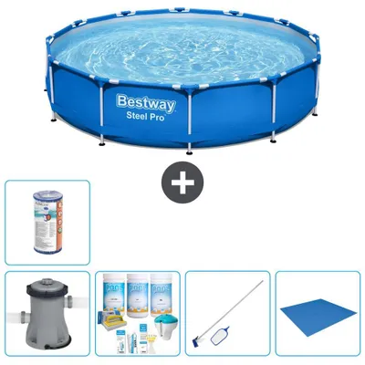Produktbild von Bestway Steel Pro Rund - 366x76 cm - 6-teilig S22104