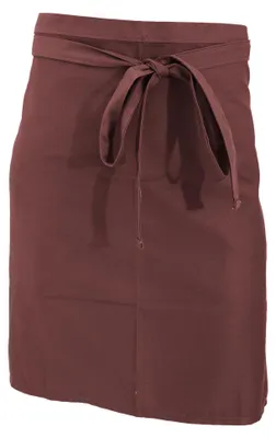 Produktbild von Jassz Bistro Unisex Bistro-Schürze / Bar-Schürze, kurz FK1142 (Einheitsgröße) (Burgunder)