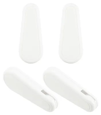 Gardinenkordel-Gewicht Pompon 83 mm, 4 Stück, weiß