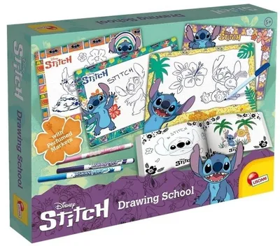 Zdjęcie produktu dla Stitch Szkoła rysowania z perfumowanymi długopisami