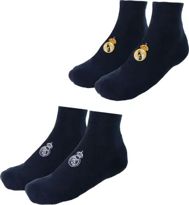 Image de Chaussettes Real Madrid, lot de 2 2900003459 Bleu foncé Taille 43/46