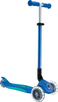 Zdjęcie produktu dla Globber Primo Foldable Plus Lights, Dzieci, Klasyczna hulajnoga, Chłopiec, Asfalt, 50 kg, 3 szt.