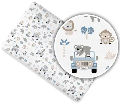 Immagine prodotto di Lenzuolo con Angoli per Lettino 70 × 140 cm – 100% Cotone, Morbido ed Elastico