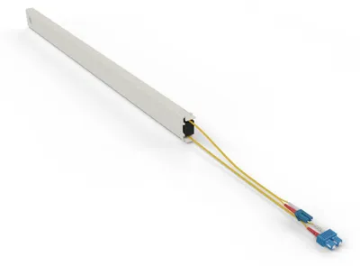 Productafbeelding van PATCHBOX.ONE 46RU OS2 cassette, LC-SC connector, 1,8 meter + 0,7 meter