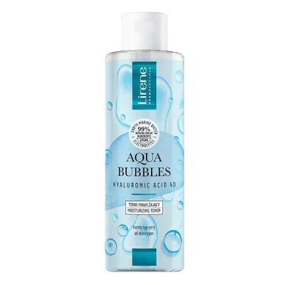 Image de Lirene Aqua Bubbles Hyaluronic Acid 4D Hydrating Tonic, 200 ml