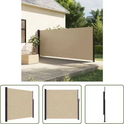 Immagine prodotto di The Living Store Tenda laterale estensibile Beige 180x600 cm