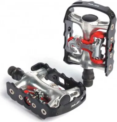 Produktbild von XLC System-Pedal PD-S01 einseitig, SPD kompatibel, schwarz/silber (1 Paar)