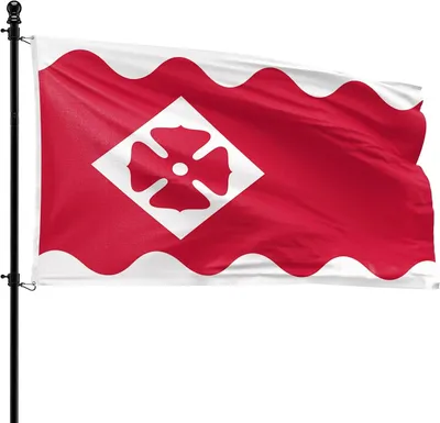 Imagen del producto de Bandera del municipio de Oudewater, 90 x 150 cm, de poliéster, para asta de bandera