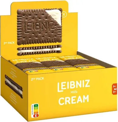 Produktbild von Leibniz Cream Milk 18x2er