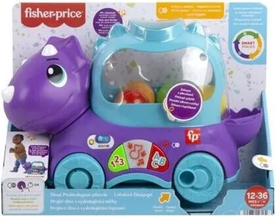 Produktbild von Fisher Price Interaktiver Triceratops-Dinosaurier Interaktiver Dinosaurier 12M+