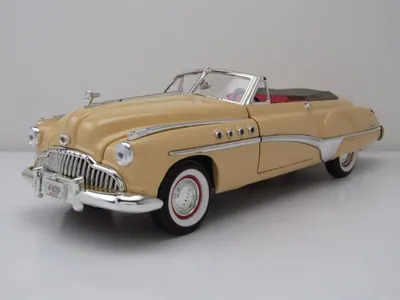 Produktbild von Motormax 73116G Buick Roadmaster Convertible 1949 creme 1:18