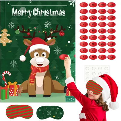 Immagine prodotto di Giochi natalizi per bambini con adesivi