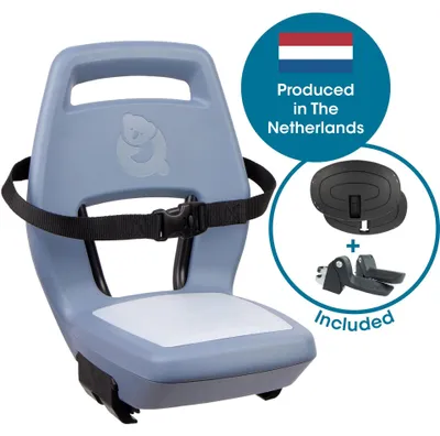 Produktbild von Qibbel Rücksitz Junior 6+ Gepäckträger blau