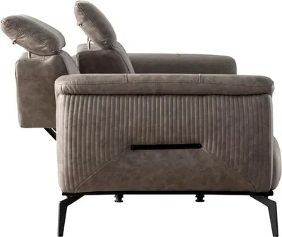 Produktbild von Komfortable Sofagarnitur 3+1 Couch Sofa Polster Wohnzimmer verstellbarer Rücken