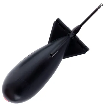 Produktbild von Spomb midi 14,8x5,5cm black - Futterrakete