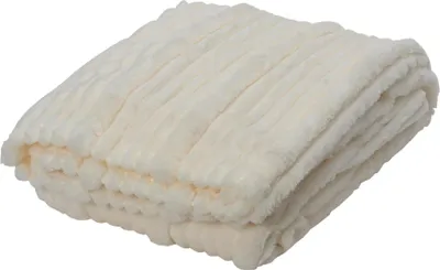 Produktbild von Kuscheldecke Fleecedecke 130x170cm Ivory Elfenbein