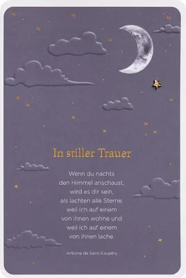 Produktbild von Trauer  Beileid  Kondolenz  Finest Collection Karte mit Briefumschlag