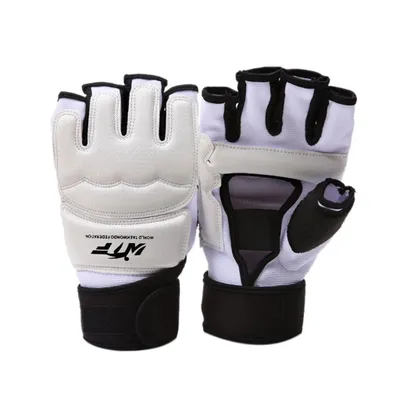 Produktbild von M - MMA Handschuhe, Boxkampfhandschuhe MMA Mitts mit verstellbarem Armband, Halbe Fingerhandschuhe Sparring Handschuhe Training Kickboxen Muay Thai Schlagen Kampf Mixed Martial Arts