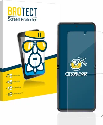Produktbild von BROTECT Schutzglas für Samsung Galaxy Z Flip / 5G Schutzfolie Panzer Folie Glas Display Schutz klar