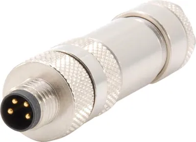 Productafbeelding van Phoenix SACC-M 8MS-4CON-M-0.34-SH, M8, roestvrij staal, IP67, 30 V, 4 A, 30,53 g