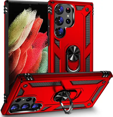 Image de Étui Outdoor Armor Case pour Samsung Galaxy S23 Ultra - Rouge