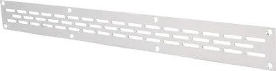 Produktbild von Aluminium Lochblech 400x40mm F1 Lüftungsgitter Lochung 20x3mm silber eloxiert