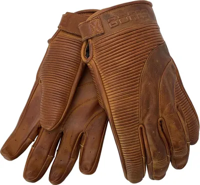 Produktbild von Bores Antik Motorrad Handschuhe, braun, 3XL