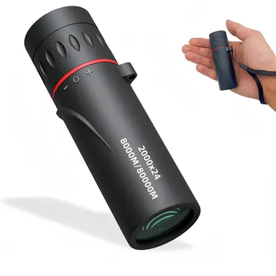 Produktbild von Monokulare Ferngläser, 2000x24 Tragbares Mini-Monokular, Hohe Leistung, Ultra HD, Tag/Nacht, Micro Night Vision, Sie können 10000 Meter weit sehen