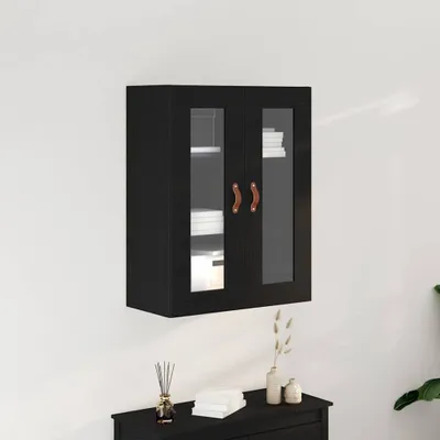 Zdjęcie produktu dla vidaXL Szafka ścienna o wyglądzie czarnego dębu 69,5 x 34 x 90 cm